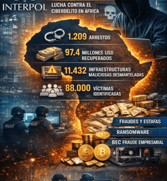 Desmantelamiento de redes masivas de ciberdelitos y fraudes en África: Operación Serengeti 2.0