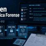 Hash en Informática Forense: Uso de MD5, SHA-1, SHA-256 y SHA-512 en Evidencia Digital