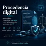 Procedencia digital (Digital Provenance): trazabilidad y verificación del origen de datos y contenidos generados por IA