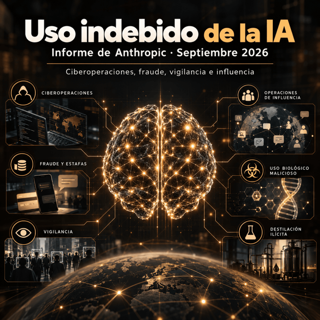 Uso ilícito de la IA en el informe de Anthropic de septiembre de 2026